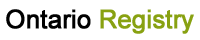 Ontario Registry Logo